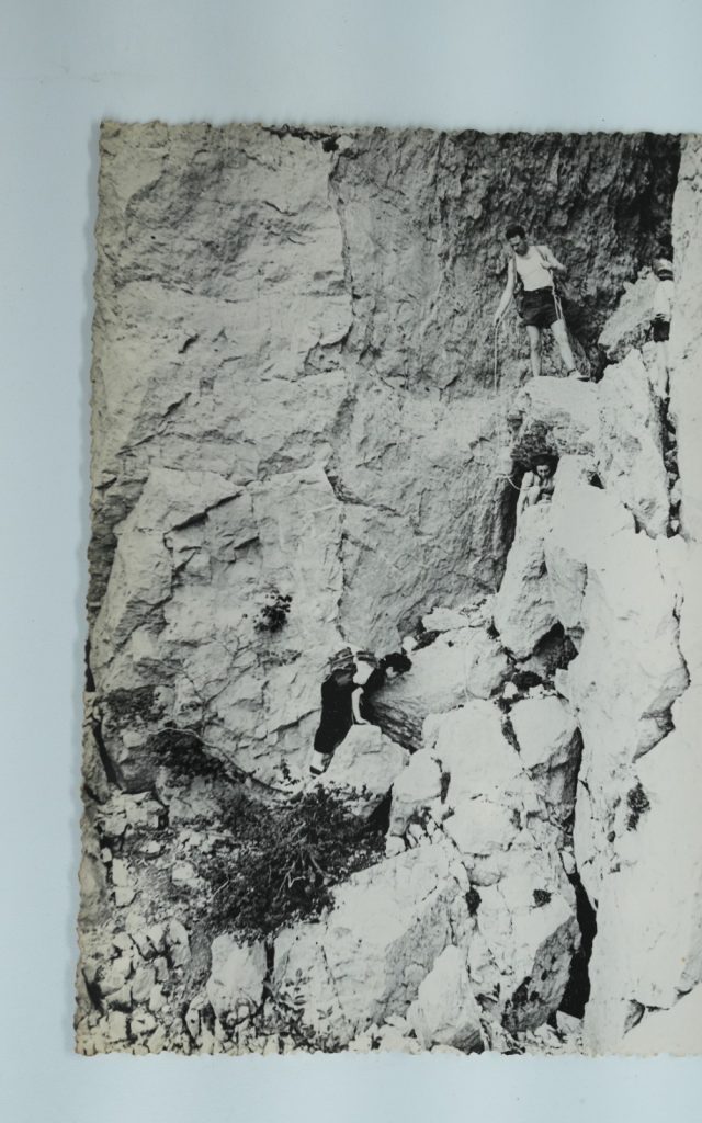 TIRAGE PHOTO Argentique	France	alpiniste amateur à Chamonix	10x15cm	1940
