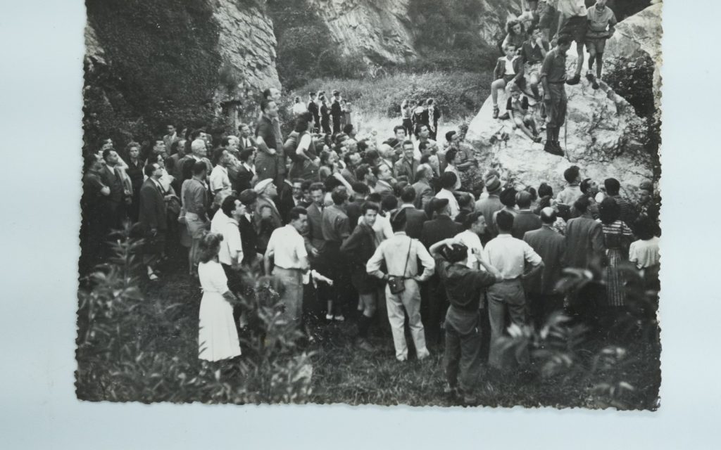 TIRAGE PHOTO Argentique	France	alpiniste amateur à Chamonix	10x15cm	1940