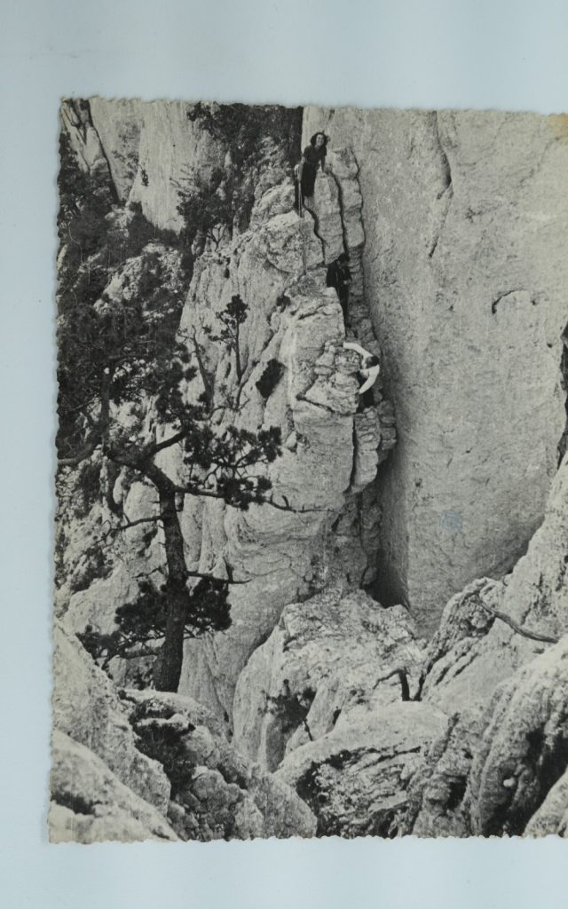 TIRAGE PHOTO Argentique	France	alpiniste amateur à Chamonix	10x15cm	1940