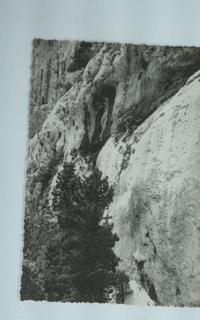 TIRAGE PHOTO Argentique	France	alpiniste amateur à Chamonix	10x15cm	1940