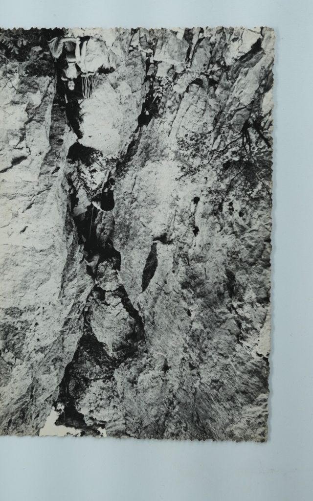 TIRAGE PHOTO Argentique	France	alpiniste amateur à Chamonix	10x15cm	1940
