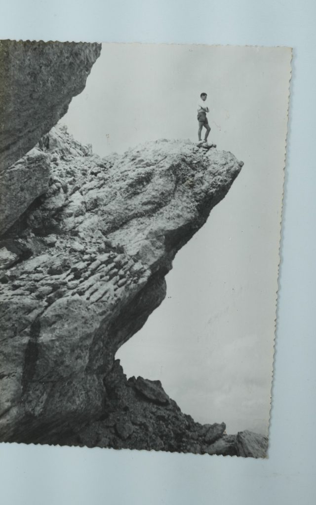 TIRAGE PHOTO Argentique	France	alpiniste amateur à Chamonix	10x15cm	1940