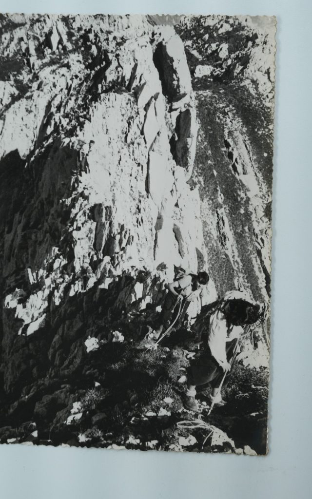 TIRAGE PHOTO Argentique	France	alpiniste amateur à Chamonix	10x15cm	1940