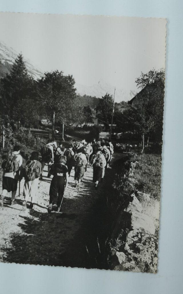 TIRAGE PHOTO Argentique	France	alpiniste amateur à Chamonix	10x15cm	1940