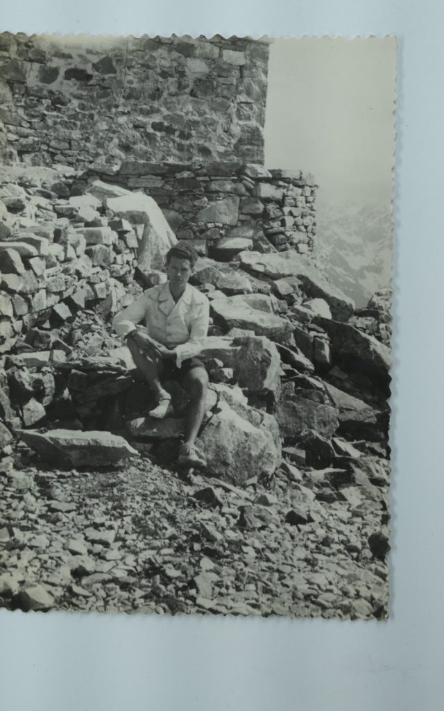 TIRAGE PHOTO Argentique	France	alpiniste amateur à Chamonix	10x15cm	1940