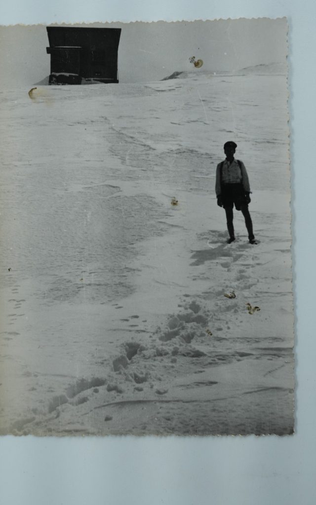 TIRAGE PHOTO Argentique	France	alpiniste amateur à Chamonix	10x15cm	1940