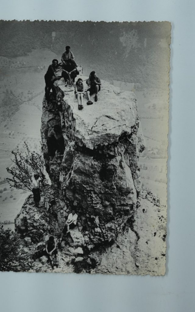 TIRAGE PHOTO Argentique	France	alpiniste amateur à Chamonix	10x15cm	1940