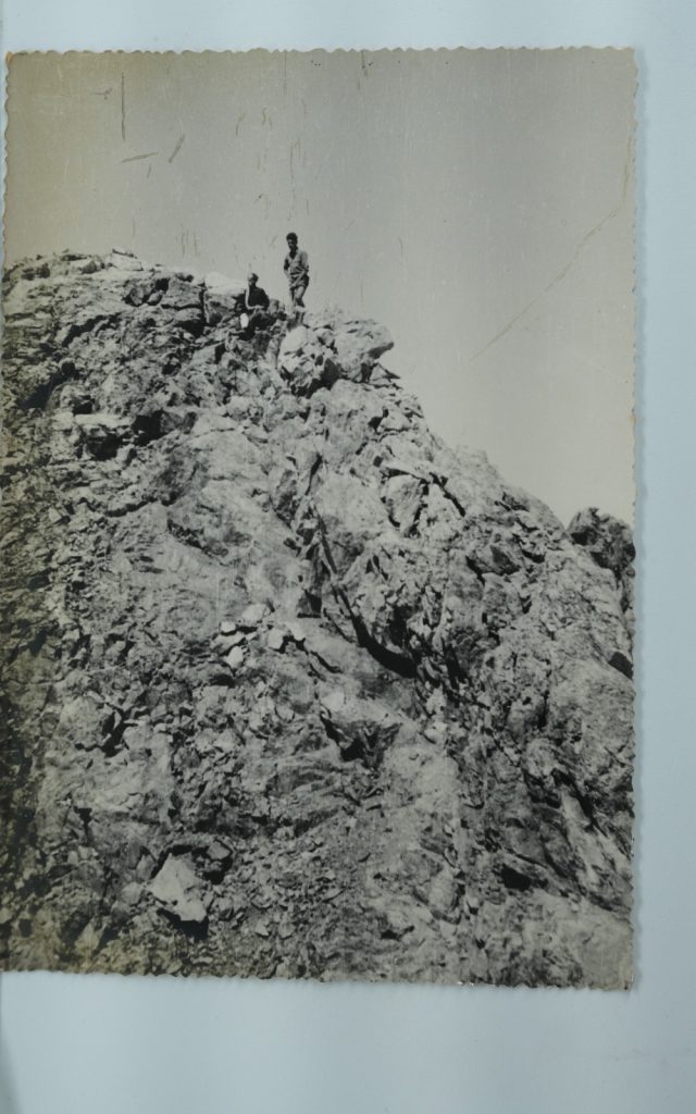 TIRAGE PHOTO Argentique France alpiniste amateur à Chamonix 10x15cm 1940