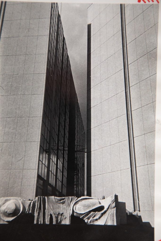 TIRAGE PHOTO ARGENTIQUE PHOTO DE PRESSE 1970 ARCHITECTURE 10X18cm