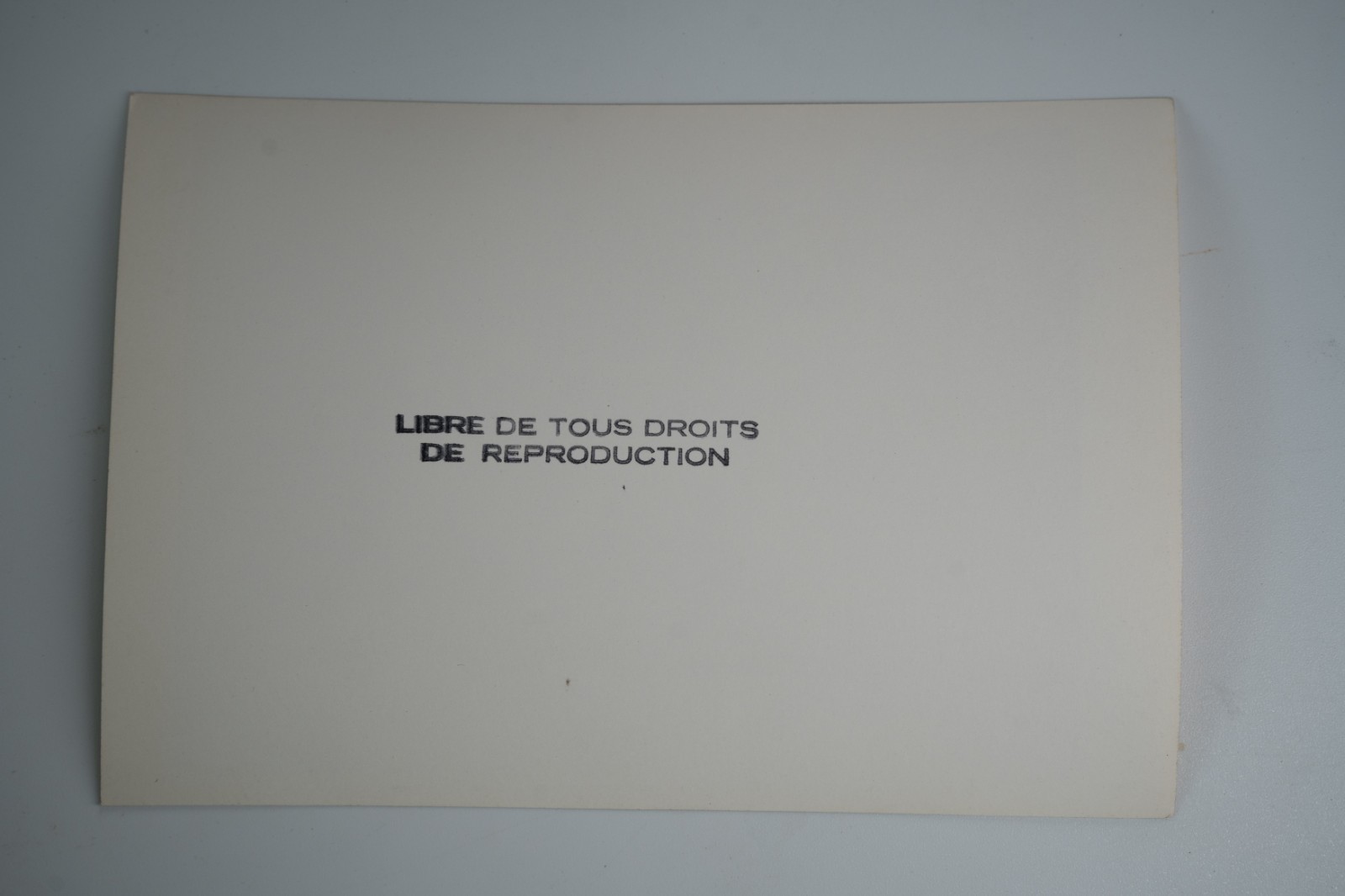 TIRAGE PHOTO DE PRESSE France PALAIS DUCAL NEVERS 13X18cm 1950 tampon de presse – Image 2