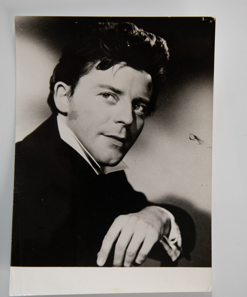 TIRAGE PHOTO argentique de presse 1950 Gérard Philippe 13X18cm