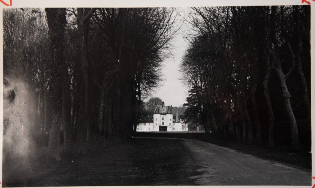 TIRAGE PHOTO	ARGENTIQUE PHOTO DE PRESSE 1970	NORMANDIE 13X22cm CHATEAU
