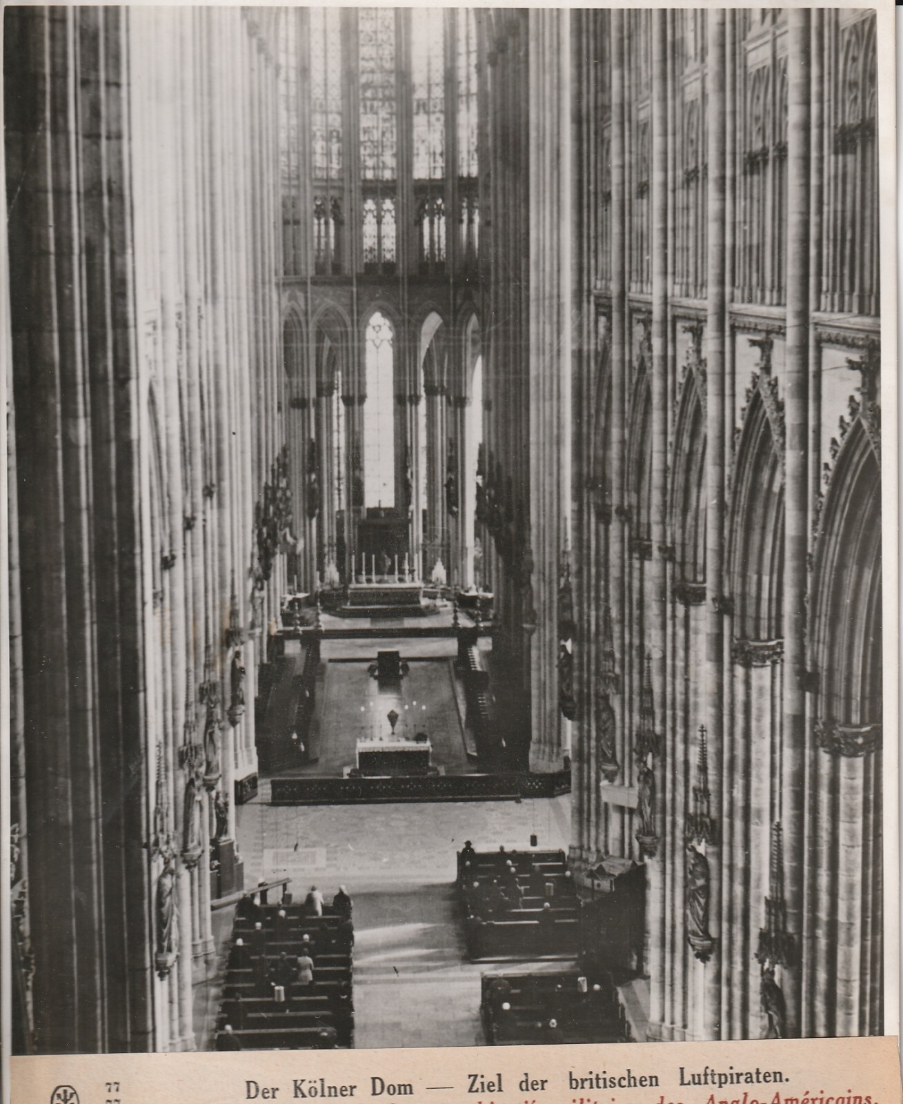 TIRAGE PHOTO argentique Baryté Scherl Bilderdienst 1940 PHOTO DE PRESSE 18x24cm