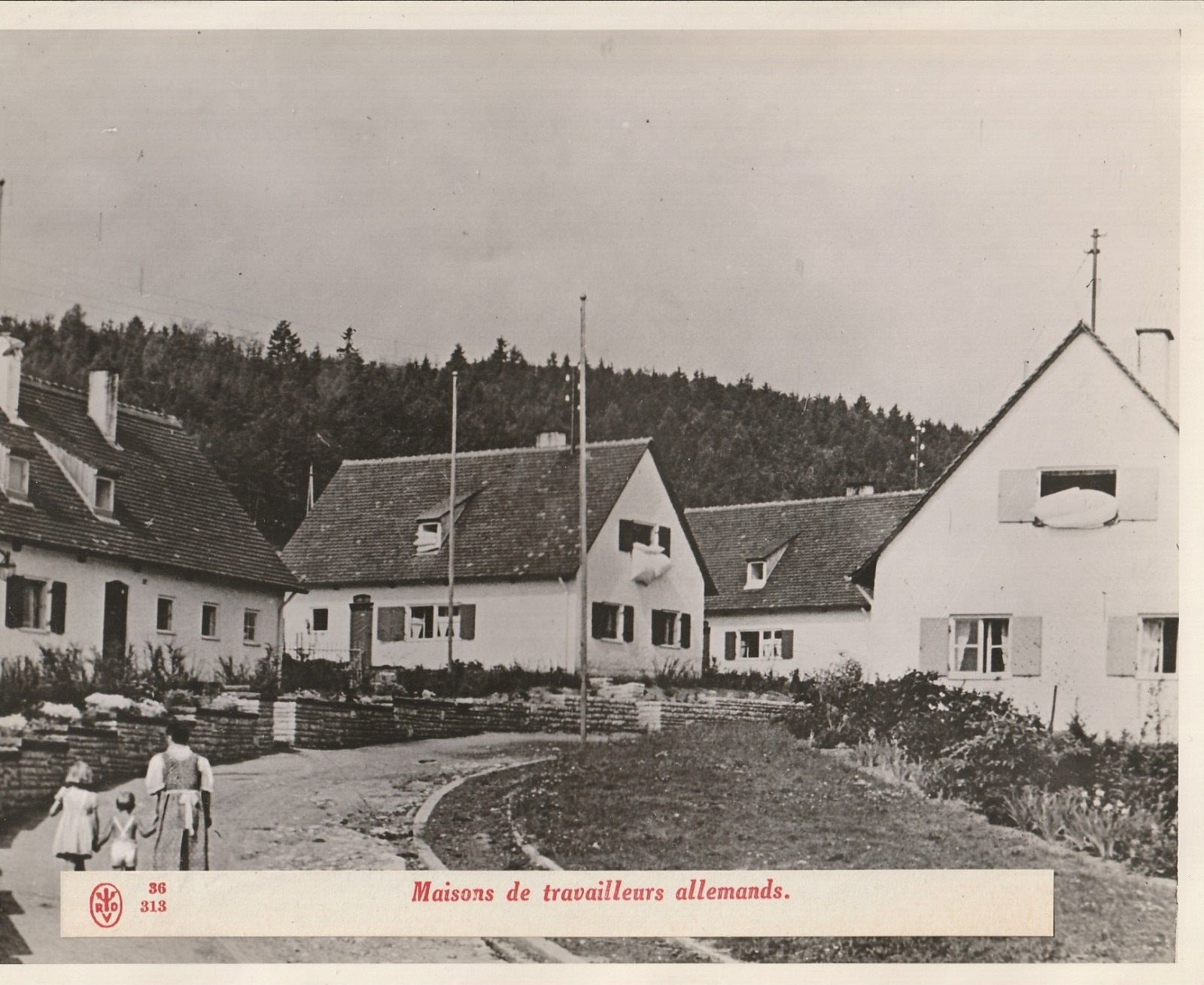 TIRAGE PHOTO argentique Bilderdienst 1940 PHOTO DE PRESSE 18X24 Allemagne