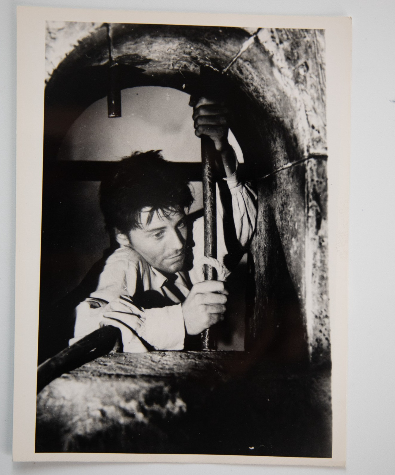 TIRAGE PHOTO argentique de presse 1950 Gérard Philippe 13X18cm
