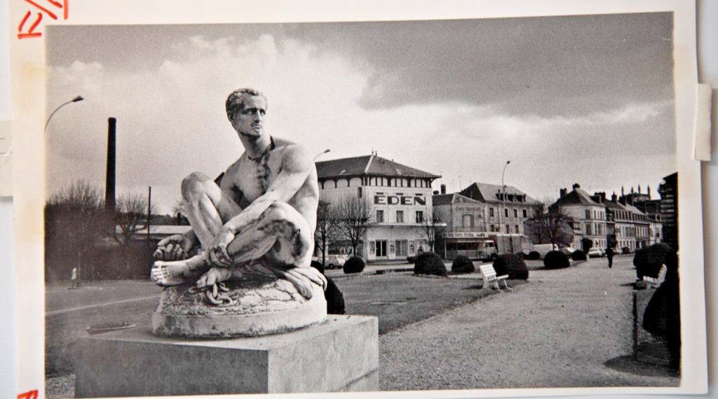 TIRAGE PHOTO	ARGENTIQUE PHOTO DE PRESSE 1970	NORMANDIE 13X22cm STATUT