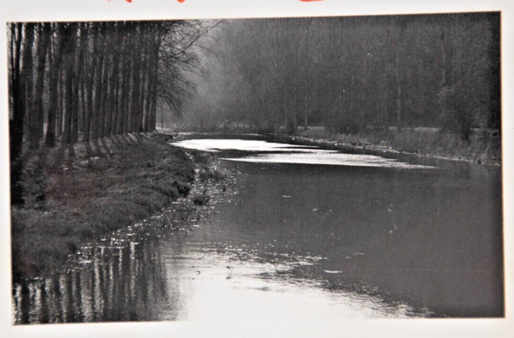 TIRAGE PHOTO	ARGENTIQUE PHOTO DE PRESSE 1970	NORMANDIE 7X11cm RIVIERE