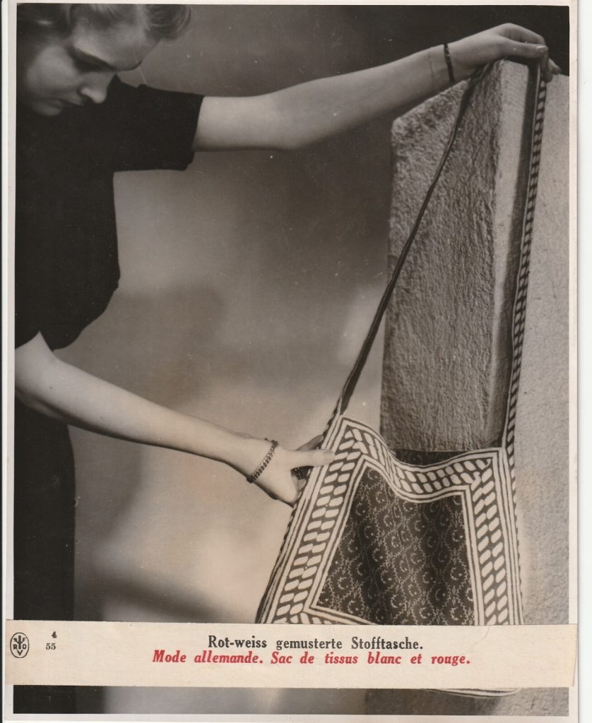 TIRAGE PHOTO argentique Bilderdienst 1940 MODE PHOTO DE PRESSE 18X22 Allemagne