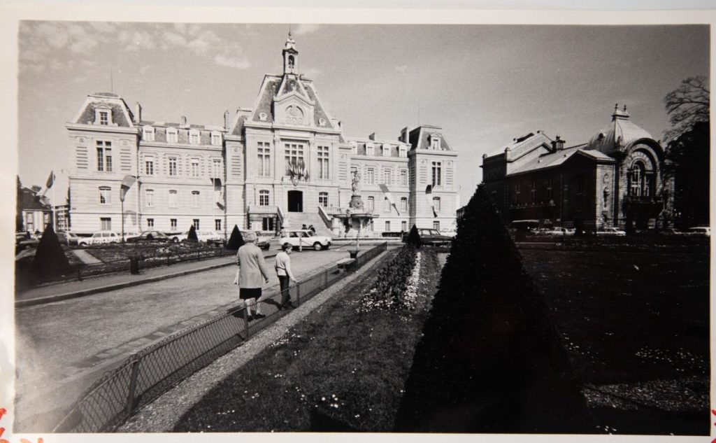 TIRAGE PHOTO ARGENTIQUE PHOTO DE PRESSE 1970 NORMANDIE 13X22cm