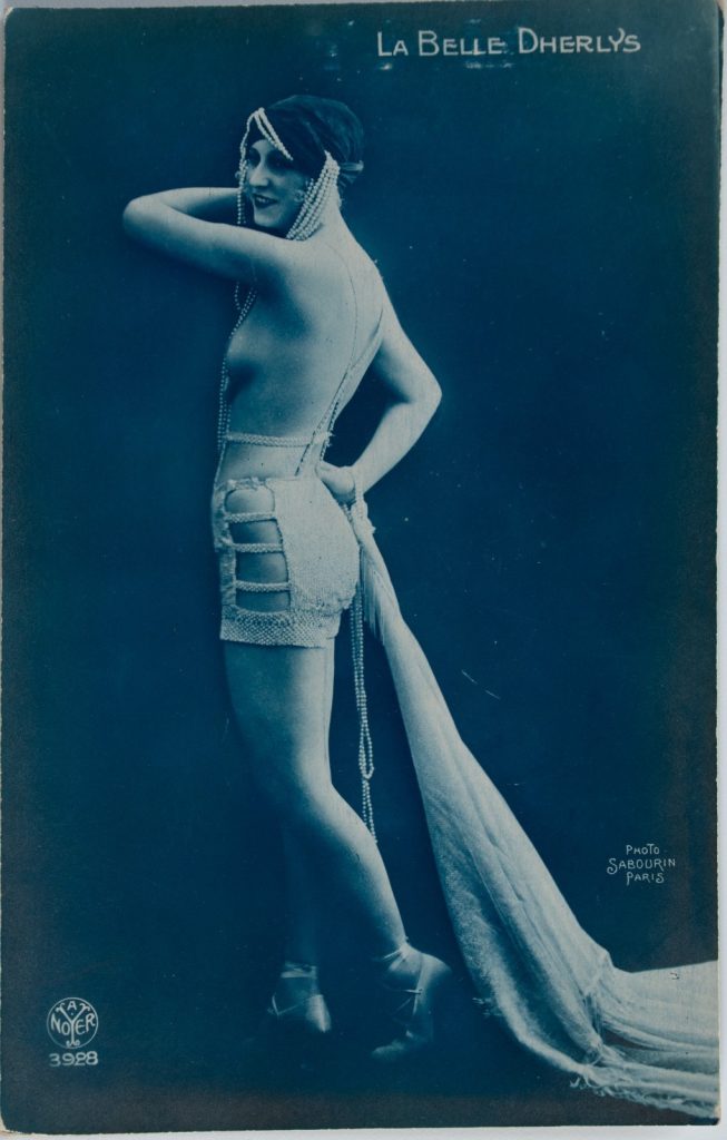 PHOTO CARTE Argentique France PINUP FEMME NUE NU ARTISTIQUE 9X14cm 1920