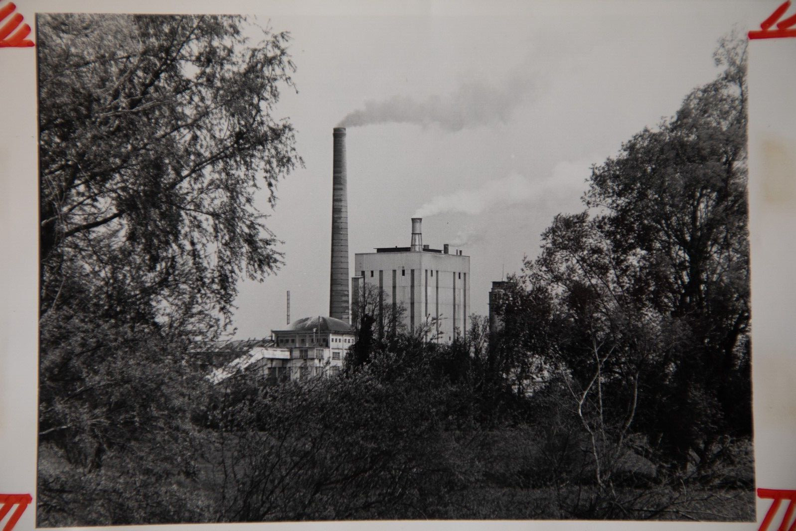 TIRAGE PHOTO ARGENTIQUE PHOTO DE PRESSE 1970 NORMANDIE 10X15cm USINE