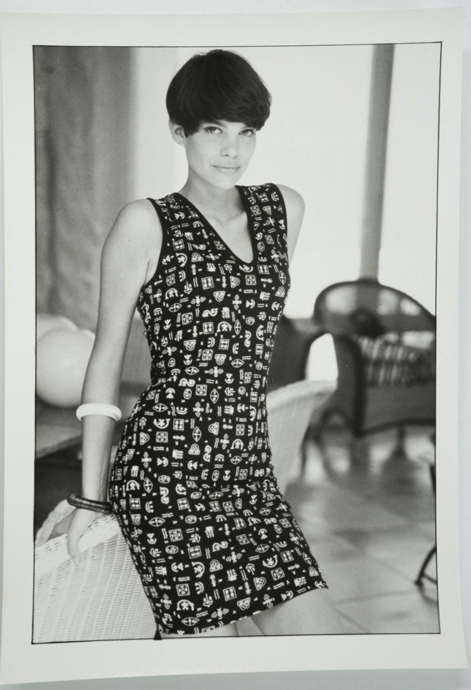 PHOTO Argentique LA REDOUTE MODE FEMME 1990 SERVICE DE PRESSE 13X19cm