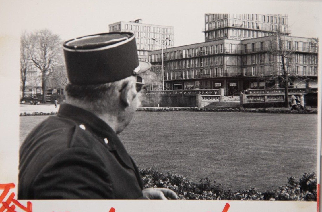 TIRAGE PHOTO ARGENTIQUE PHOTO DE PRESSE 1970 NORMANDIE 7X11cm URBANISME