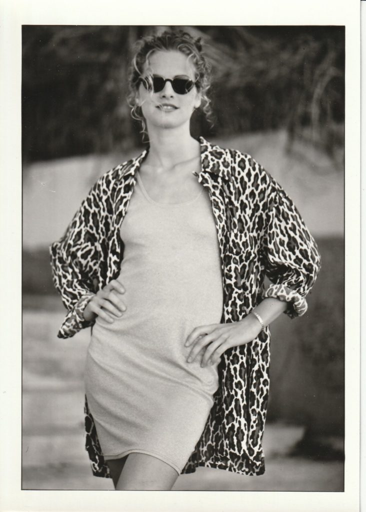 PHOTO	Argentique LA REDOUTE MODE FEMME ROBE 1990 SERVICE DE PRESSE 13X19cm