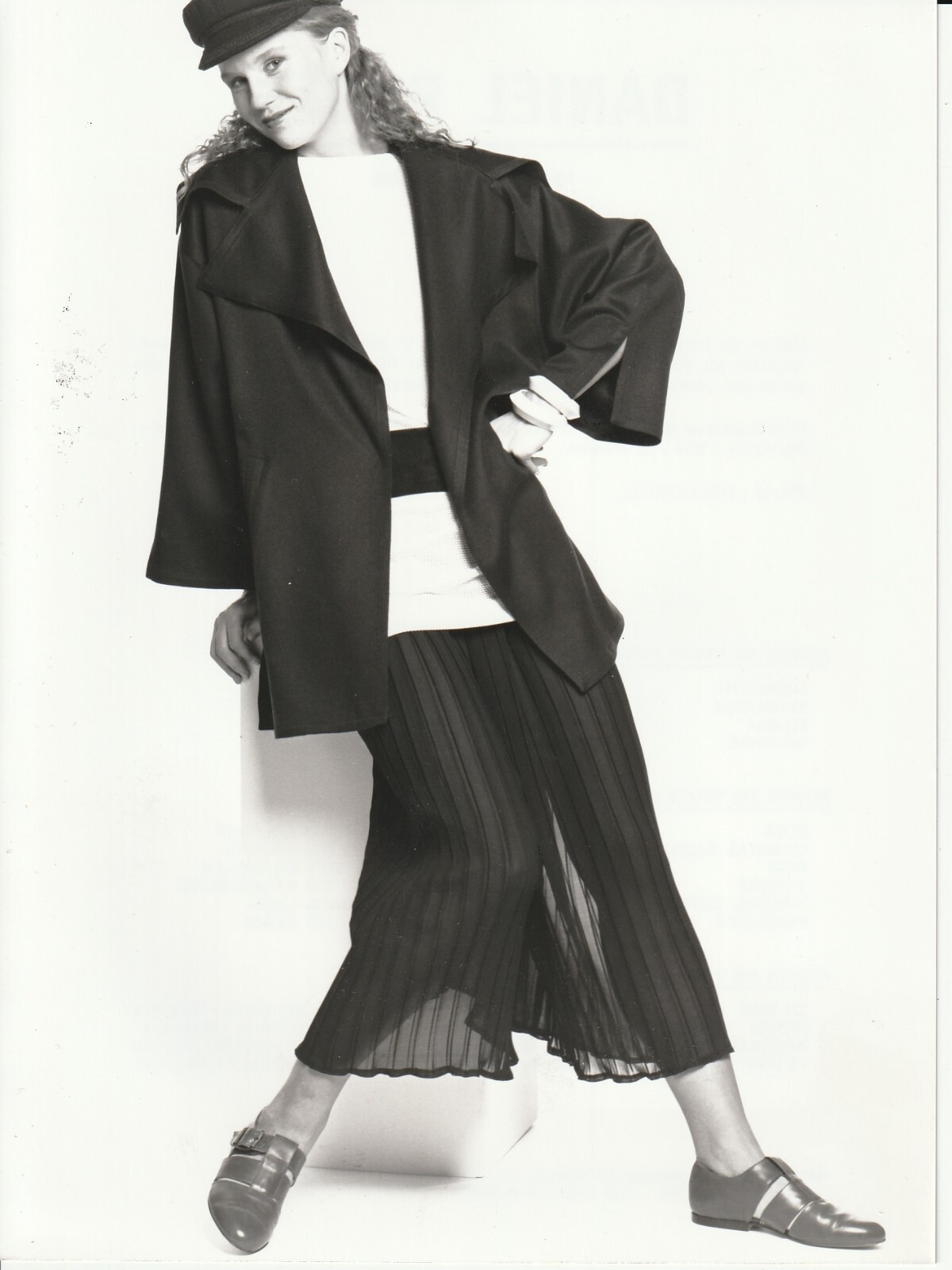TIRAGE PHOTO Argentique DANIEL PAGES MODE 1990 STUDIO SERVICE DE PRESSE 18X24CM