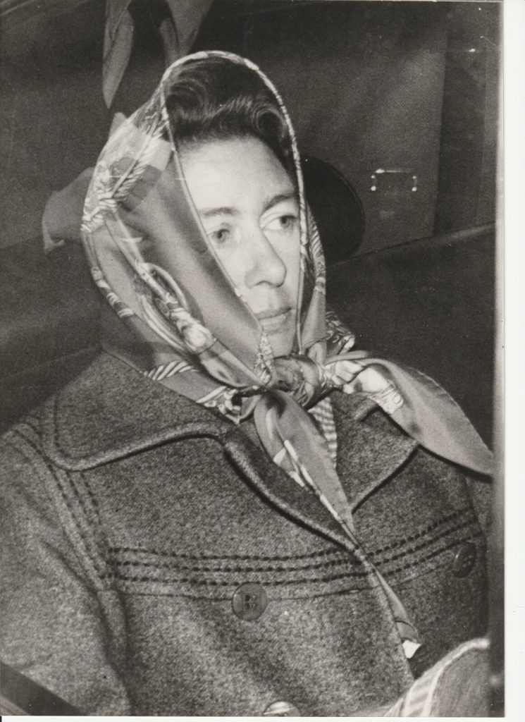 PHOTO	DE PRESSE ARGENTIQUE 1978 PRINCESS MARGARET D'ANGLETERRE 21X30cm