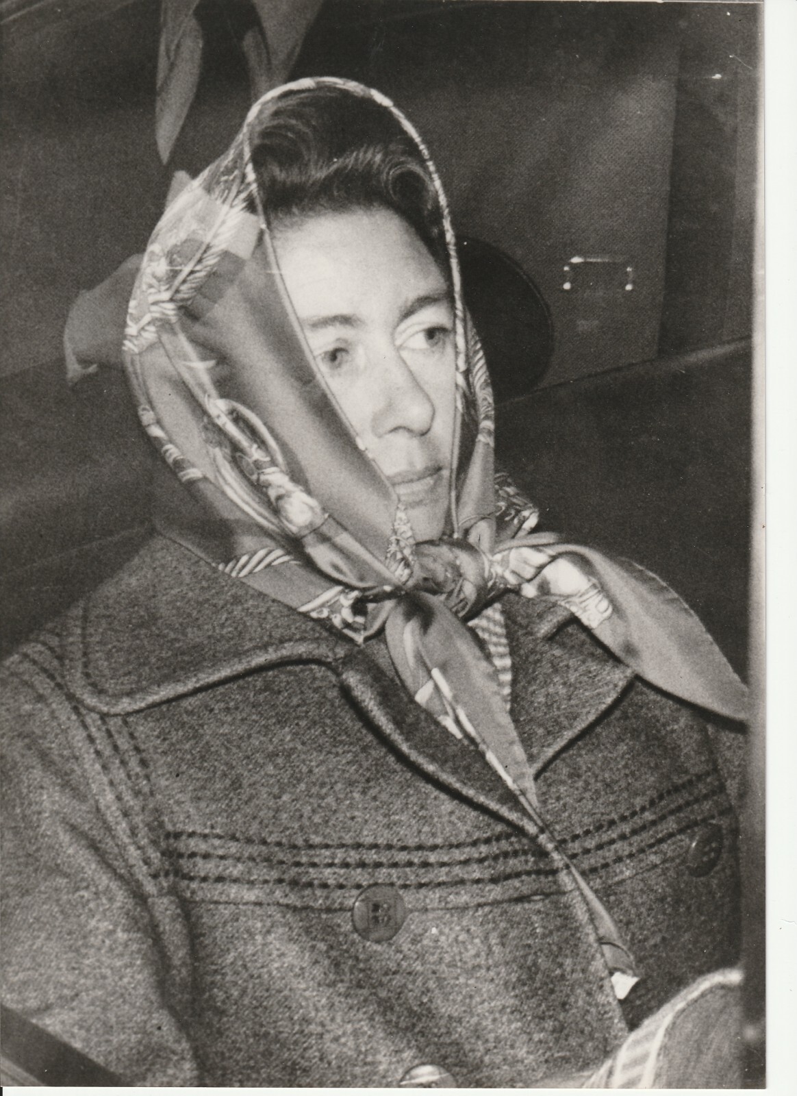 PHOTO DE PRESSE ARGENTIQUE 1978 PRINCESS MARGARET D'ANGLETERRE 21X30cm