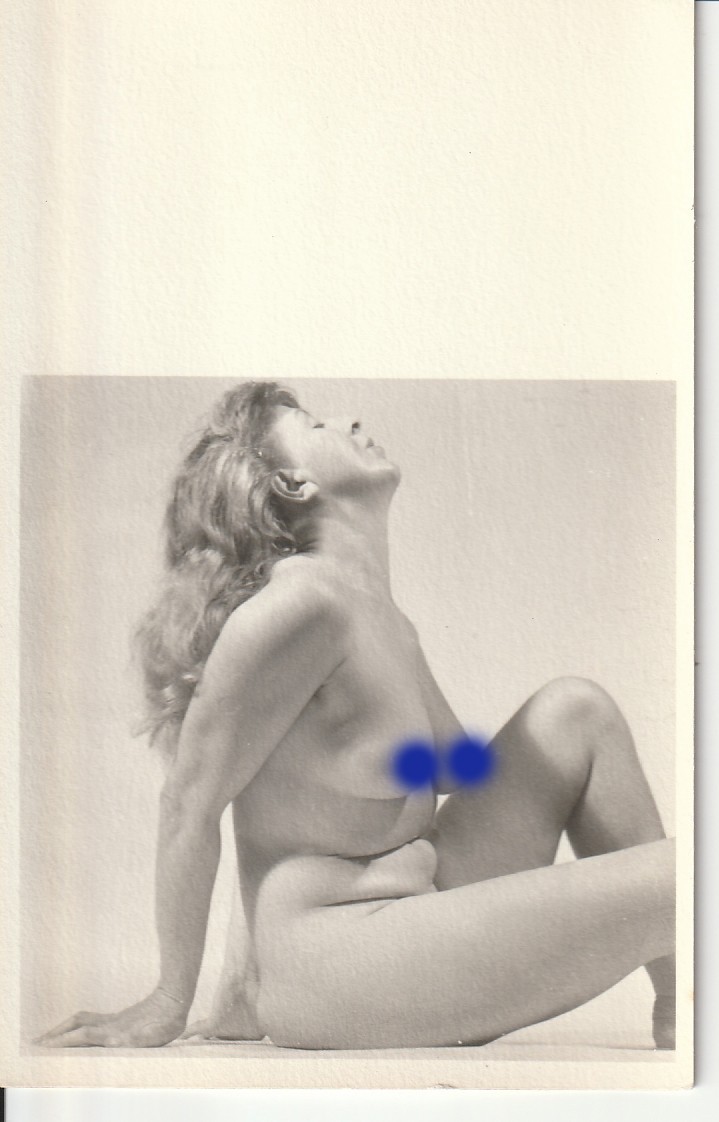 TIRAGE PHOTO PHOTO CARTE CPA 1960 FEMME NUE NU ARTISTIQUE FORMAT 9X14cm