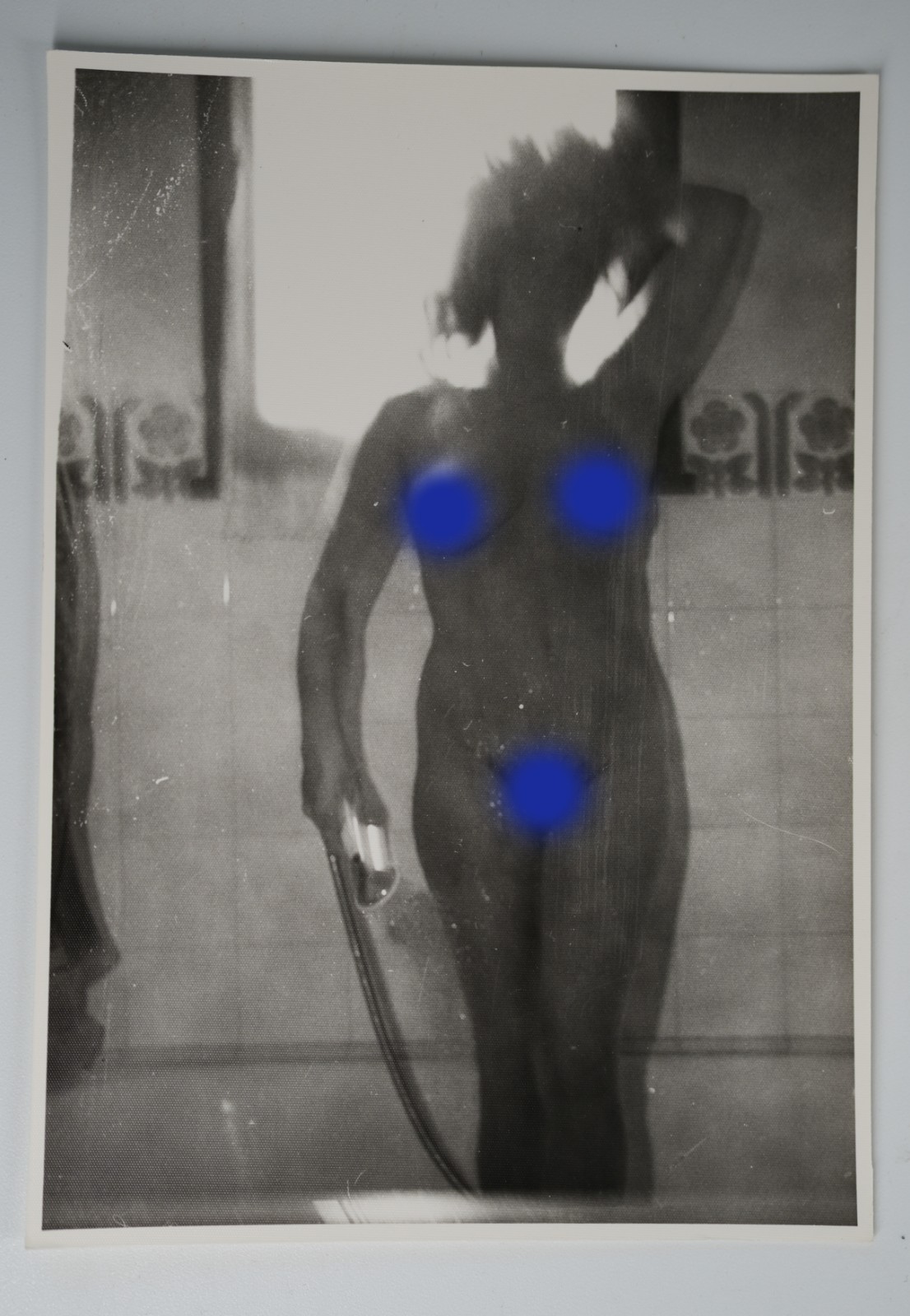 PHOTO ARGENTIQUE AMATEUR 1970 PINUP FEMME NUE NU ARTISTIQUE FORMAT 13X18cm