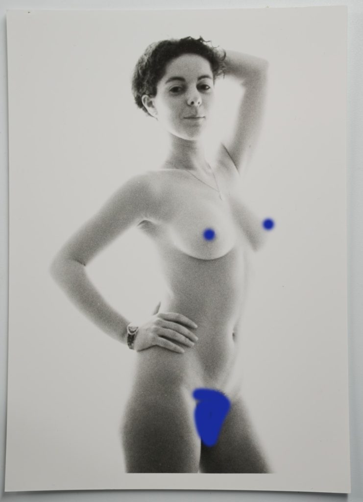 PHOTO Argentique France Femme nue studio nue artistique 13X18cm 1980