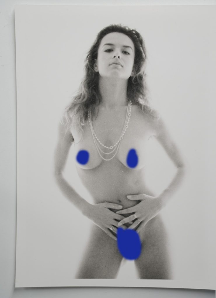 PHOTO Argentique France Femme nue studio nue artistique 13X18cm 1980