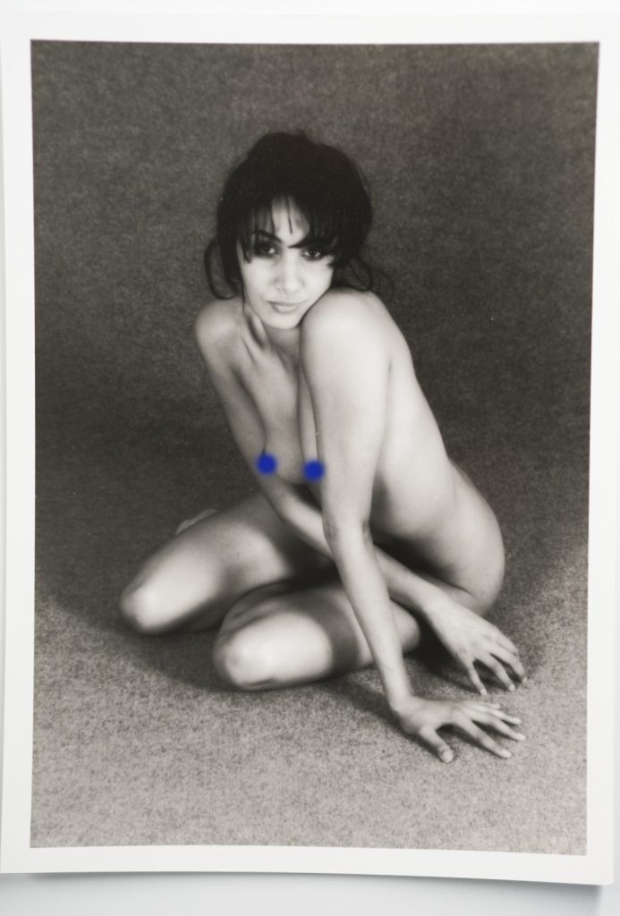 PHOTO Argentique France Femme nue studio nue artistique 13X18cm 1980