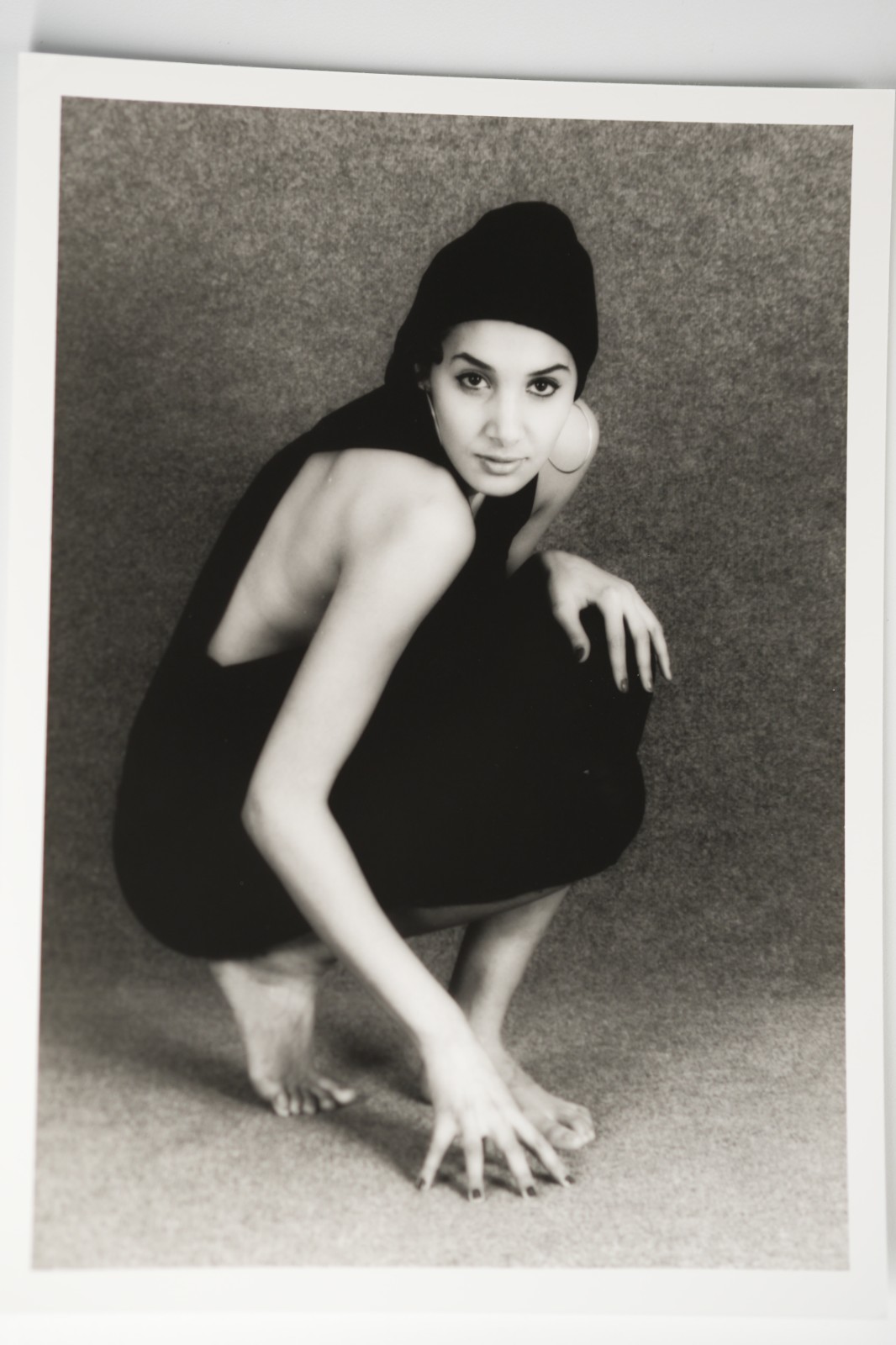 PHOTO Argentique France Femme nue studio nue artistique 13X18cm 1980