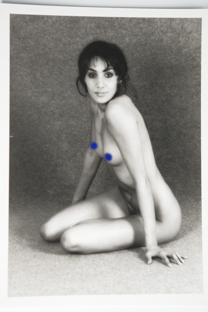 PHOTO Argentique France Femme nue studio nue artistique 13X18cm 1980