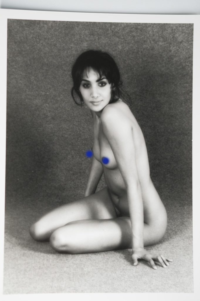 PHOTO Argentique France Femme nue studio nue artistique 13X18cm 1980