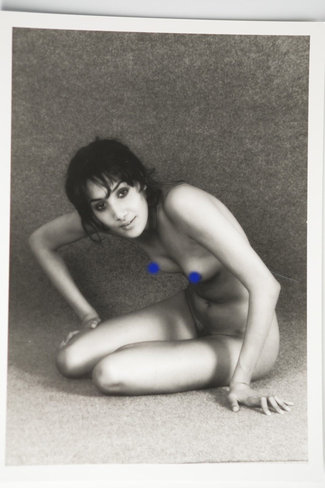 PHOTO Argentique France Femme nue studio nue artistique 13X18cm 1980