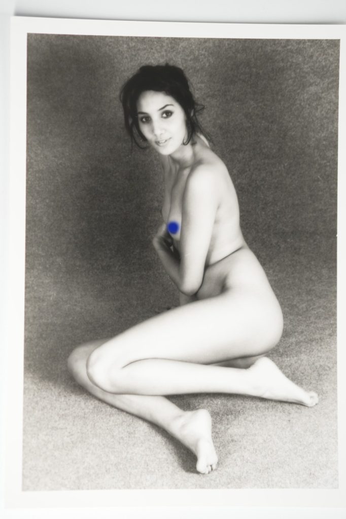 PHOTO Argentique France Femme nue studio nue artistique 13X18cm 1980