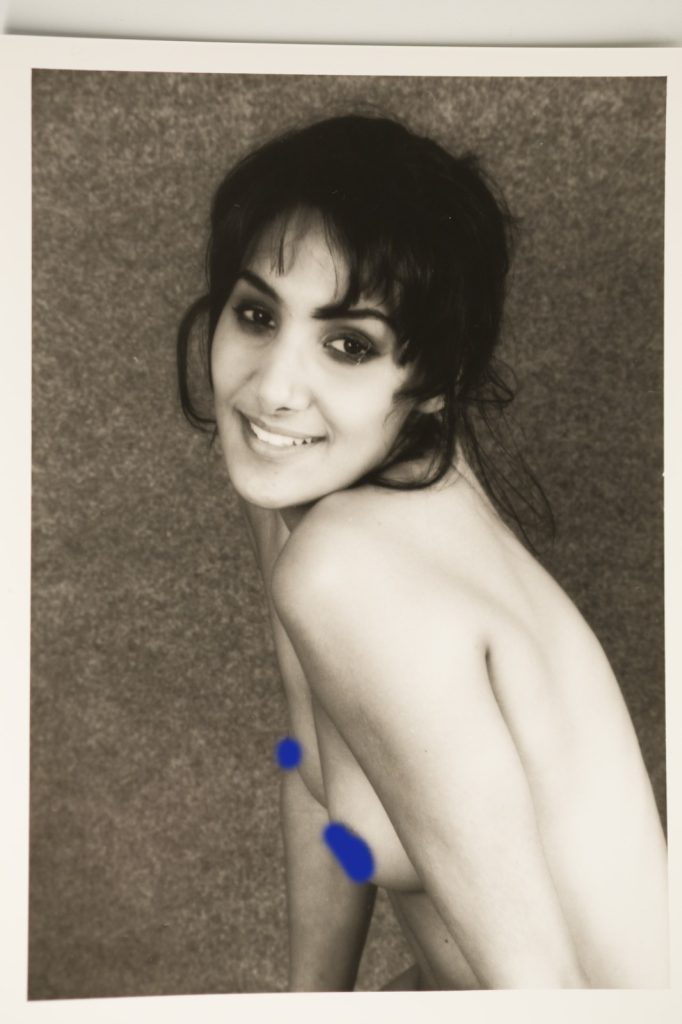 PHOTO Argentique France Femme nue studio nue artistique 13X18cm 1980