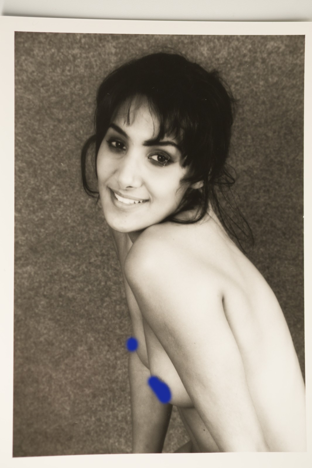 PHOTO Argentique France Femme nue studio nue artistique 13X18cm 1980