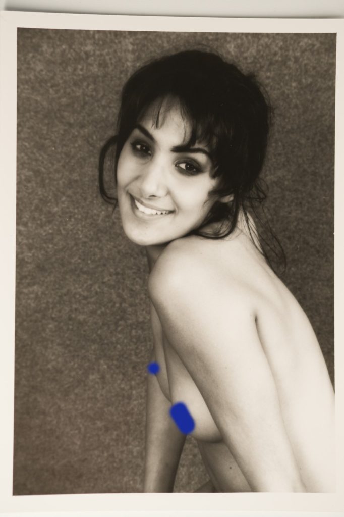 PHOTO Argentique France Femme nue studio nue artistique 13X18cm 1980