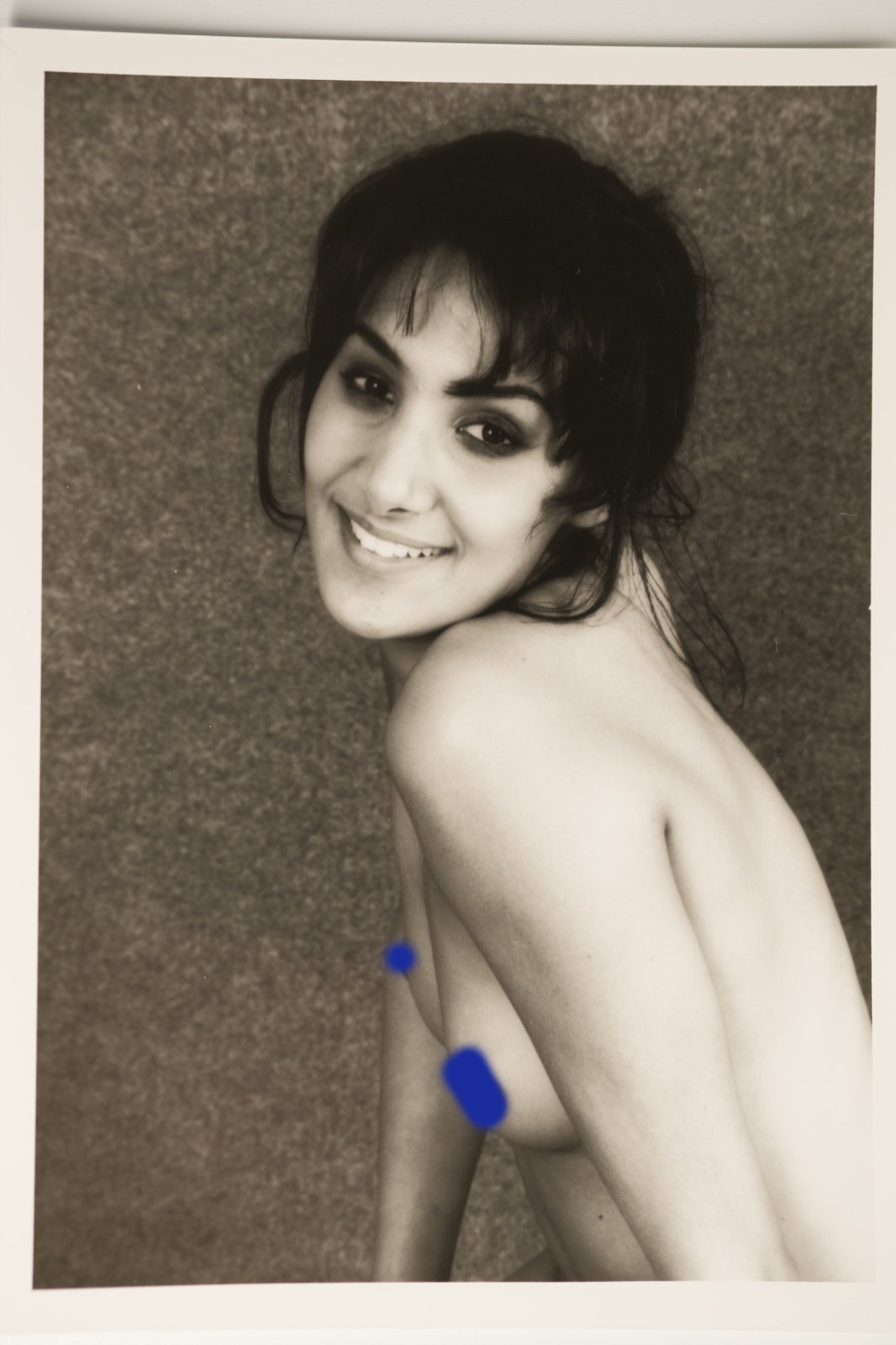 PHOTO Argentique France Femme nue studio nue artistique 13X18cm 1980