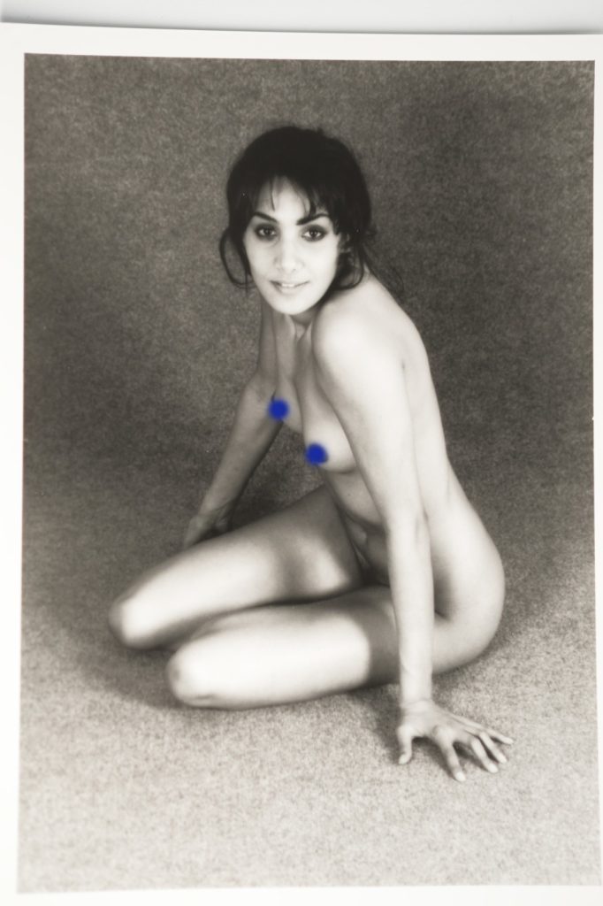 PHOTO Argentique France Femme nue studio nue artistique 13X18cm 1980