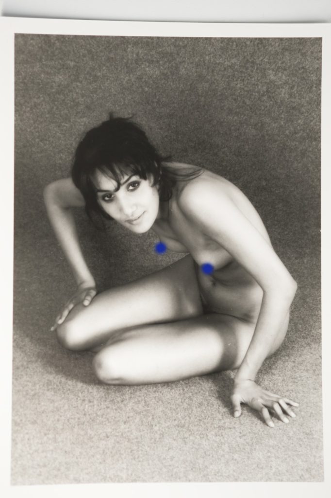 PHOTO Argentique France Femme nue studio nue artistique 13X18cm 1980