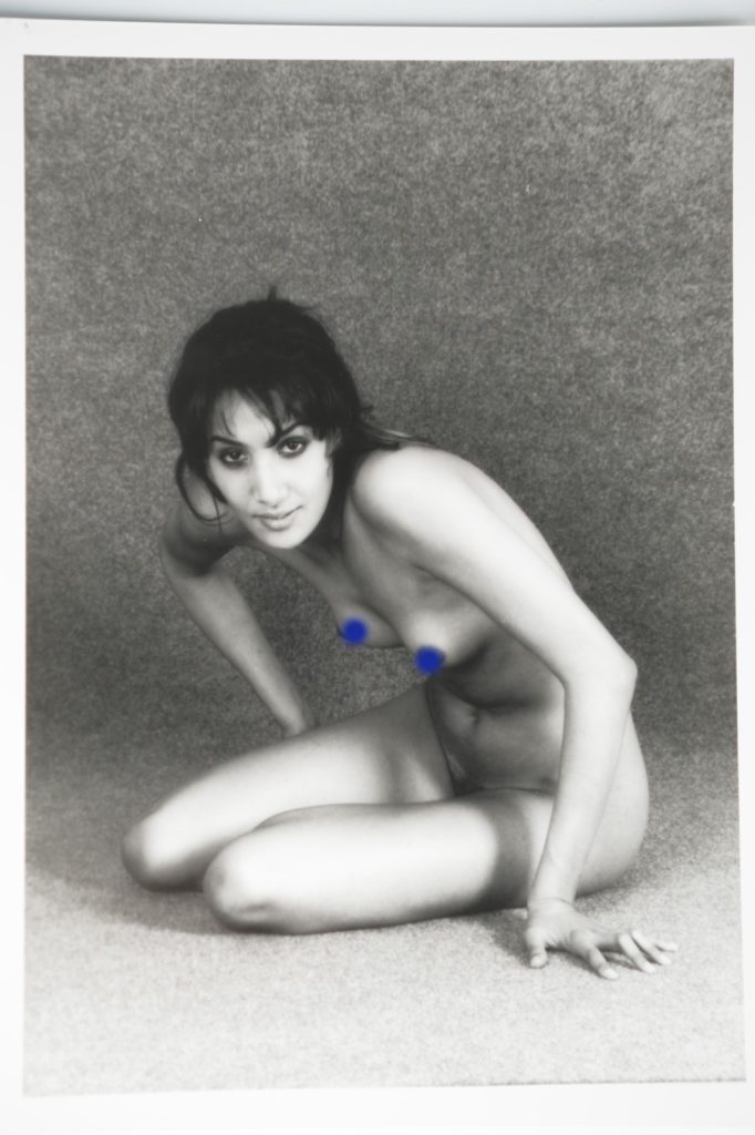 PHOTO Argentique France Femme nue studio nue artistique 13X18cm 1980