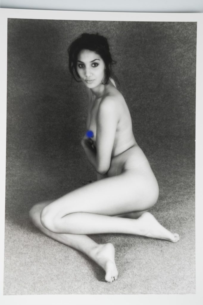 PHOTO Argentique France Femme nue studio nue artistique 13X18cm 1980