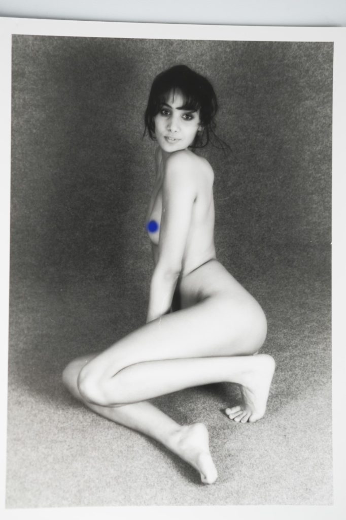 PHOTO Argentique France Femme nue studio nue artistique 13X18cm 1980